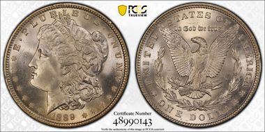 1889 $1 MS64