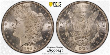 1879-O $1 MS62