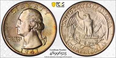 1941 25C MS67+
