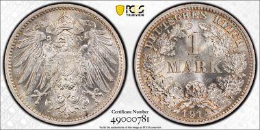 1914-E Mark J-17 MS64