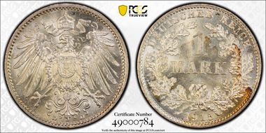 1915-D Mark J-17 MS66