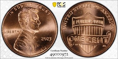 2023 1C Shield MS67RD