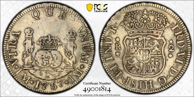 1757-LM JM 2 R Calico-275 VF35