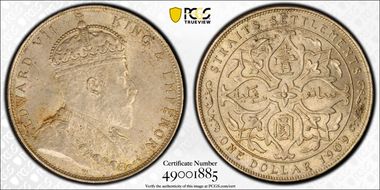 1909 $1 Prid-8 MS62