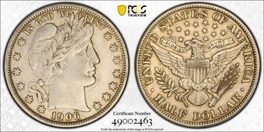 1906 50C AU50