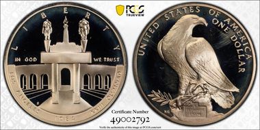 1984-S $1 Olympic PR69DCAM