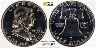 1955 50C PR66