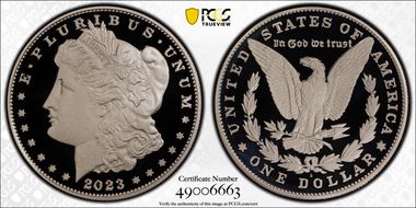 2023-S $1 Morgan Dollar PR70DCAM