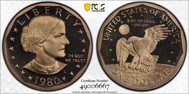 1980-S SBA$1 PR68DCAM