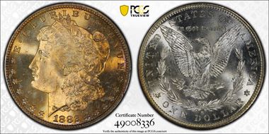 1882-S $1 MS66
