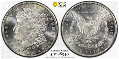 1897-S $1 MS66
