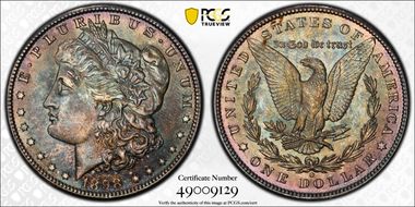 1898-O $1 MS65
