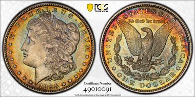 1896 $1 MS65