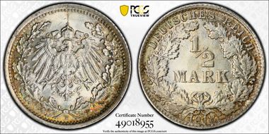 1918-F 1/2 Mk J-16 MS66