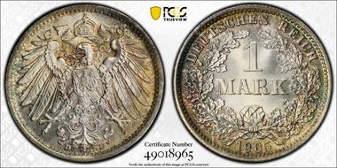 1905-D Mark J-17 MS66