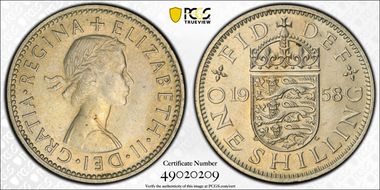 1958 Shil S-4147 English Rev MS63