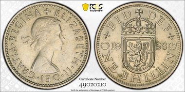 1958 Shil S-4148 Scottish Rev MS62