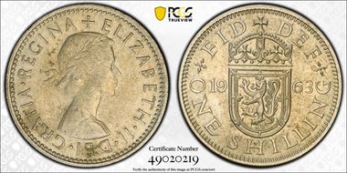 1963 Shil S-4148 Scottish Rev AU58