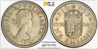 1964 Shil S-4148 Scottish Rev MS63