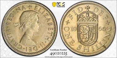 1966 Shil S-4148 Scottish Rev MS64