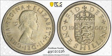 1966 Shil S-4147 English Rev MS64