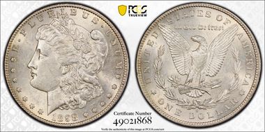 1898-S $1 AU58