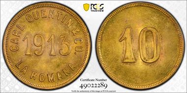 1913 Tk 10C Rulau-Dom25 MS63