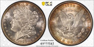 1903-O $1 MS64