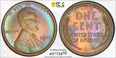 1927 1C MS64BN