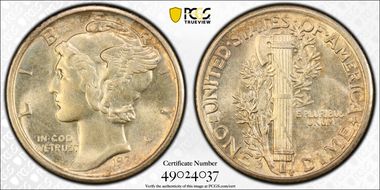 1936-D/D 10C FS-501 RPM MS62