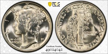 1945 10C FS-101 DDO MS65