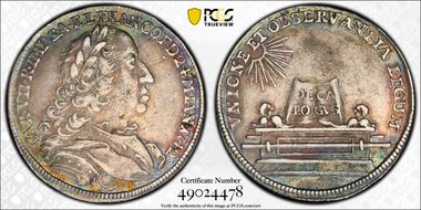 1742 Ducat KM-Pn39 JuF-744 Ag SP53