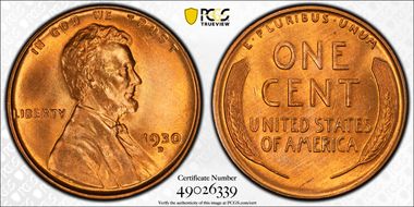 1930-D 1C MS66RD