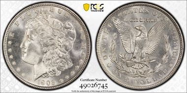 1902 $1 MS66