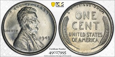 1943 1C MS67