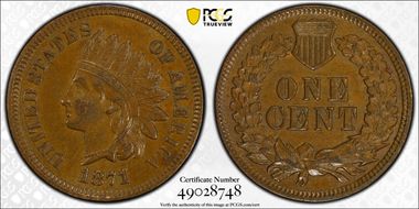 1871 1C AU55BN