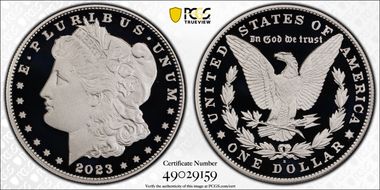 2023-S $1 Morgan Dollar PR70DCAM