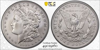 2023 $1 Morgan Dollar MS70