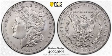 2023 $1 Morgan Dollar MS70