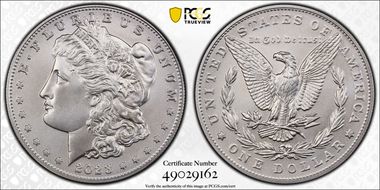 2023 $1 Morgan Dollar MS70