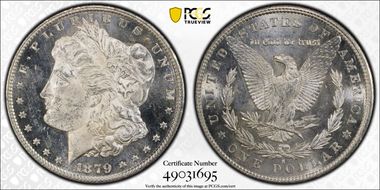 1879-S $1 MS62