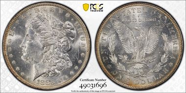 1883-O $1 MS62