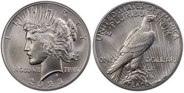 2023 $1 Peace Dollar MS69