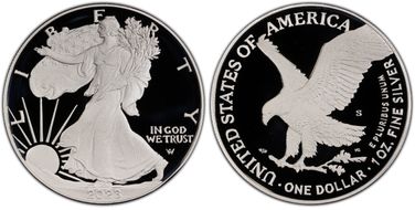 2023-S $1 Silver Eagle PR70DCAM