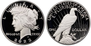 2023-S $1 Peace Dollar PR70DCAM
