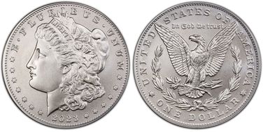 2023 $1 Morgan Dollar MS70