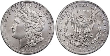 2023 $1 Morgan Dollar MS70