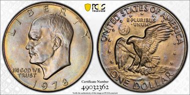 1978 $1 MS63