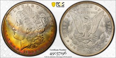 1890 $1 MS65