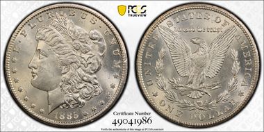 1885-CC $1 MS64